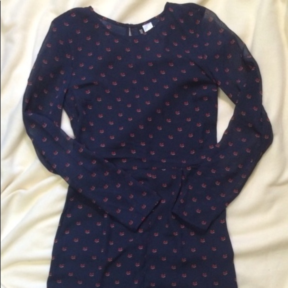 Navy romper